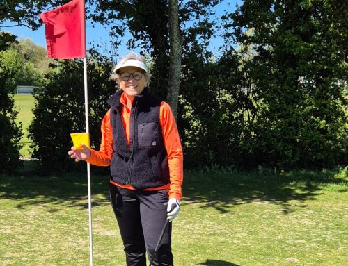 Hole-in-one voor Ingrid Omvlee!
